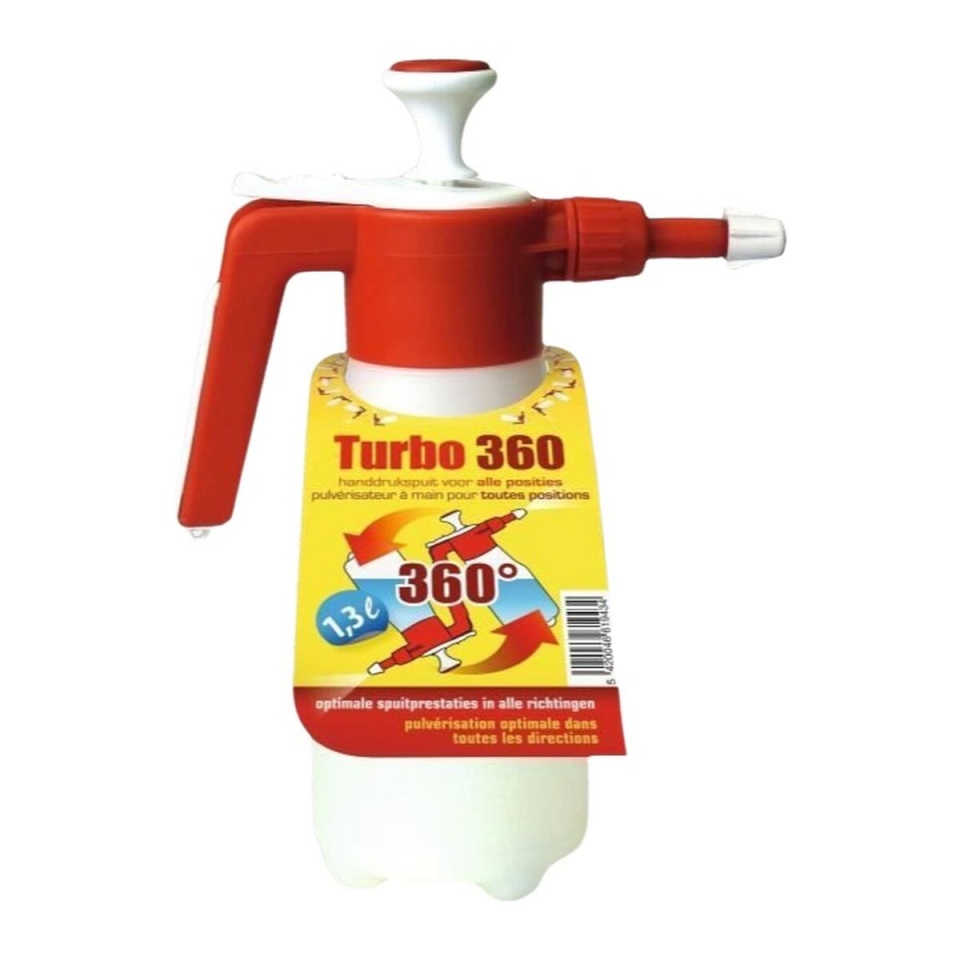 BSI Aia Survepihusti Turbo 360 1,3 L valge punane