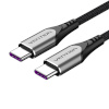 Vention laadimiskaabel USB-C to USB-C Charging Cable, TAEHF, PD 5A, 1m (must)