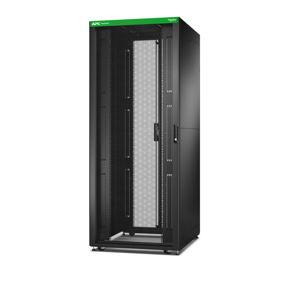 APC Easy Rack 800mm/42U/800mm with Roof, Side panel,castors,feet and 4 Brackets, No Bottom, must | Schneider Electric