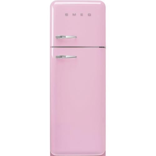 Smeg külmik FAB30RPK6 50-ndate stiil, 172cm, 222/72 l, 34dB, parem, mehaaniline juhtimine, pastellroosa