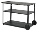 Muurikka grillkäru 54110510 Grill Trolley, must
