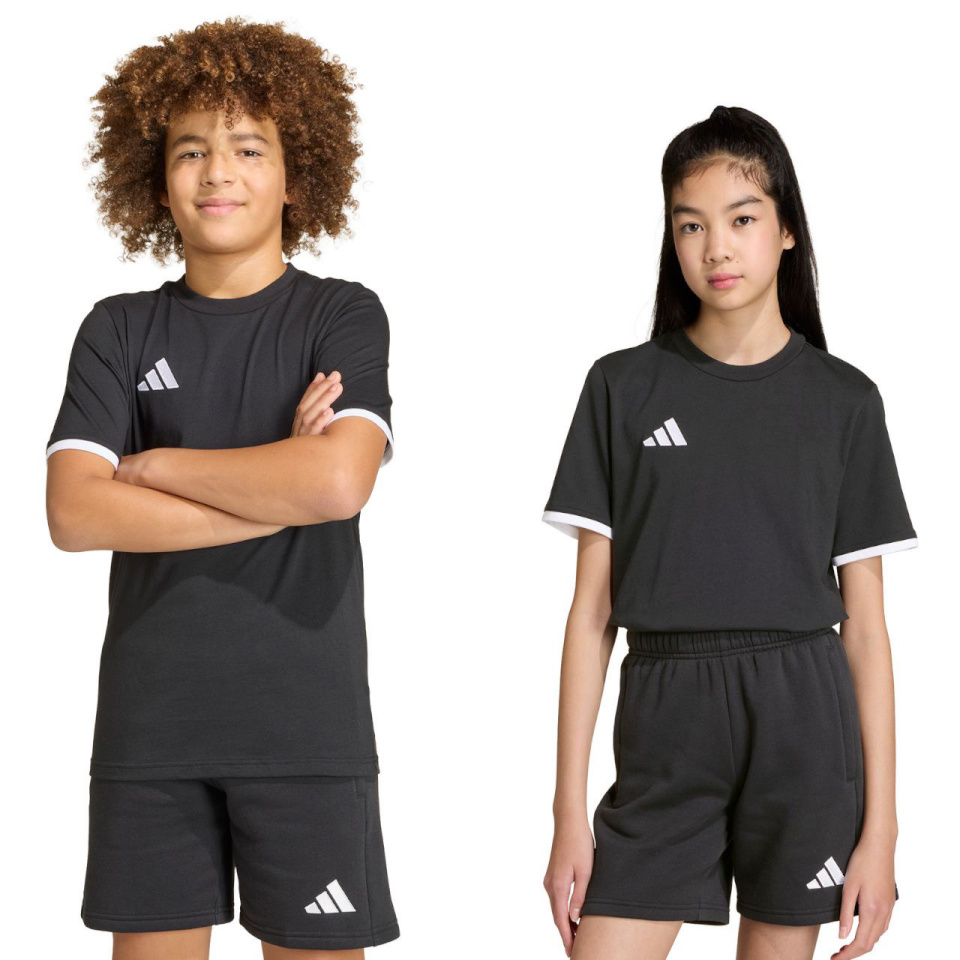 Adidas Teamwear T-särk lastele Entrada 26 Tee must JZ6671 suurus 128cm