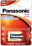 Panasonic patarei Pro Power 6LR61PPG/1B 9V