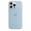Apple kaitsekest Silicone Case with MagSafe for iPhone 15 Pro Max - Light Blue