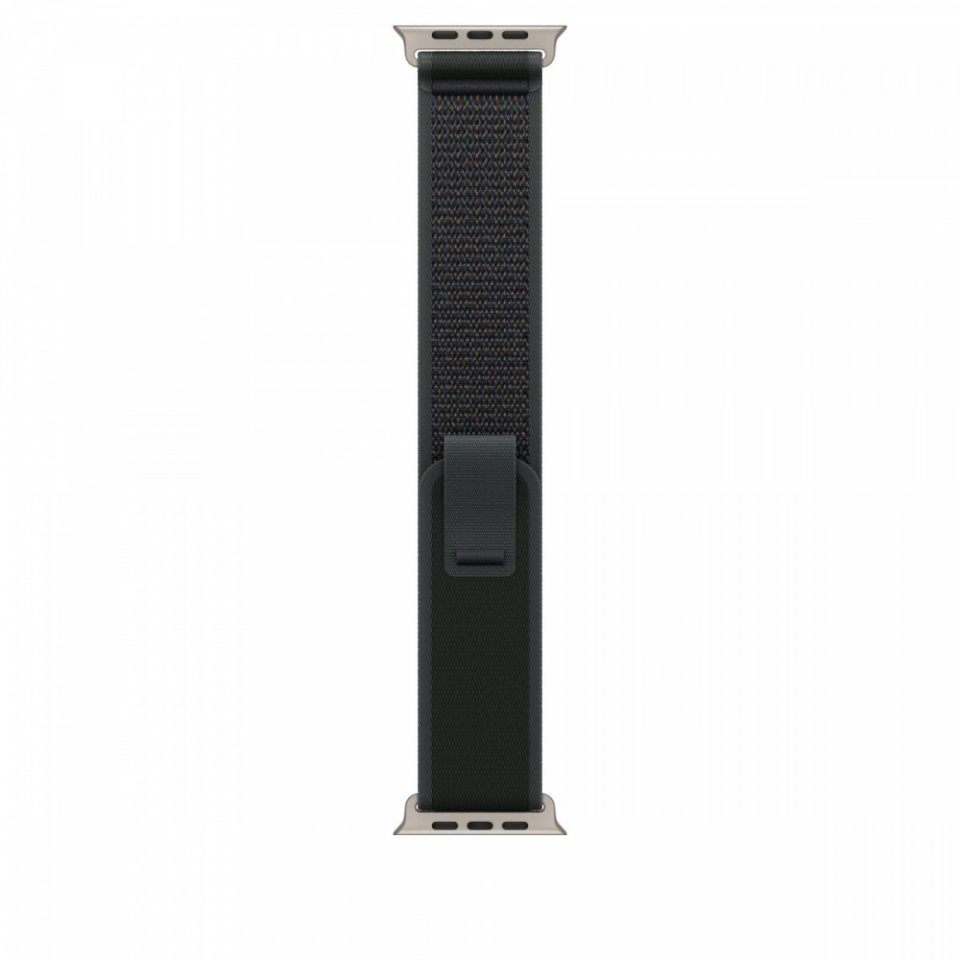 Apple kellarihm Watch Black Trail Loop 49 mm - S/M - Natural Titanium Finish