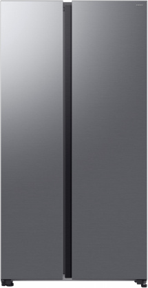 Samsung külmik RS70F65QETEO Side By Side Refrigerator with Freezer, 659cm, roostevaba teras