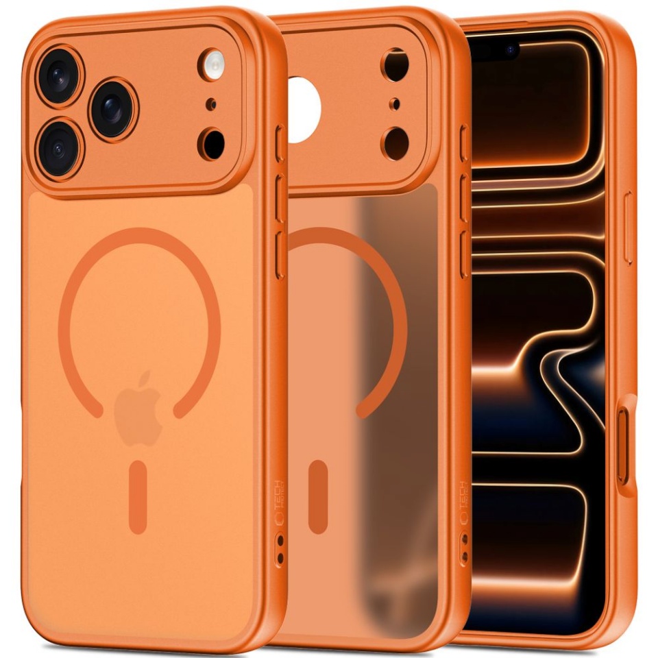 Tech-Protect BASICMAG MagSafe iPhone 17 Pro Max MATTE COSMIC ORANGE