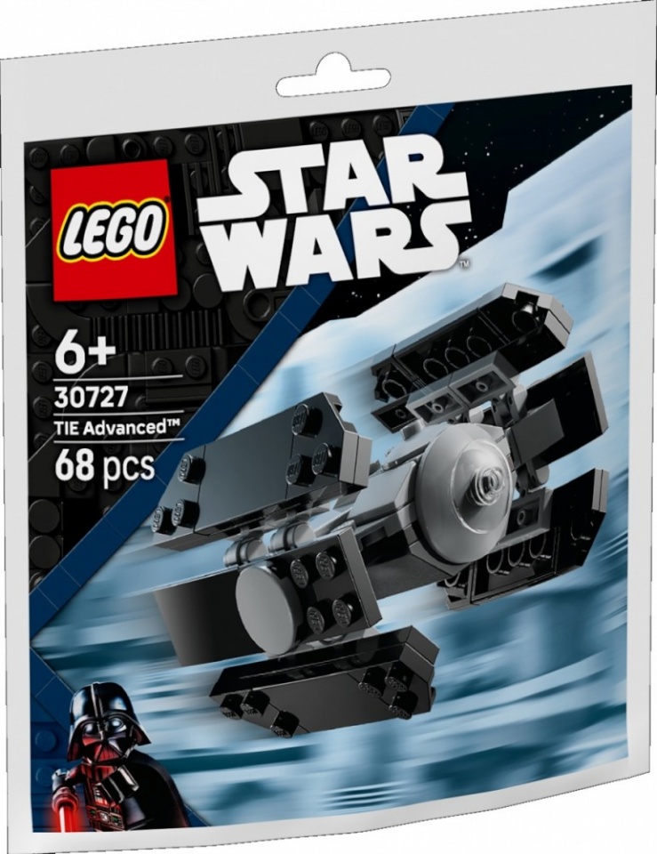 LEGO klotsid 30727 Star Wars TIE Advanced Mini-Modell (Polybag)
