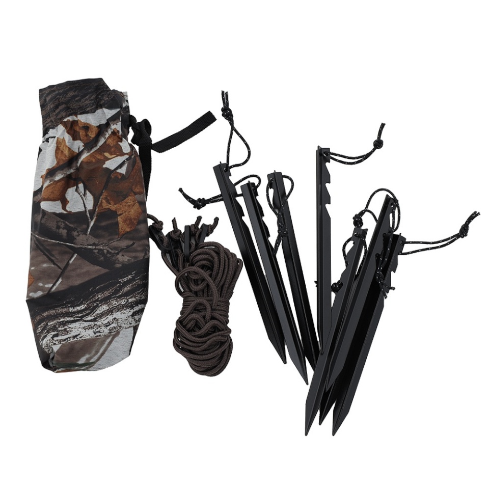 Buteo Photo Gear kinnitusvahendid Bag with Pegs and Ropes Snow, lumi