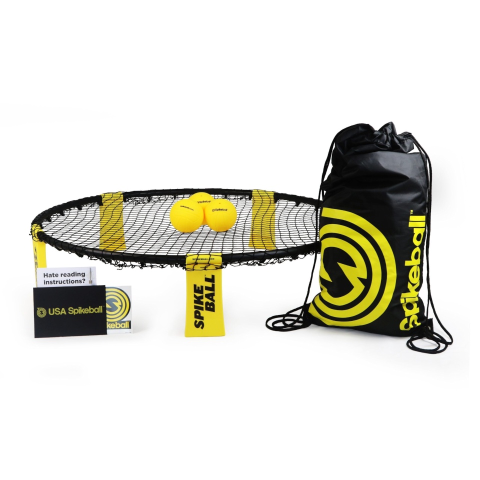 Spikeball õuemäng Standard komplekt, kollane/must