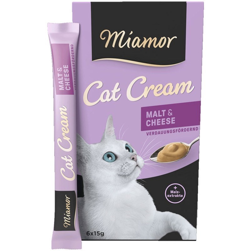Miamor kassitoit Cat Cream Malt & Cheese, 6x 15g