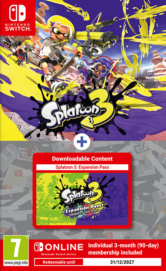Splatoon 3 + Expansion Pass Switch mäng