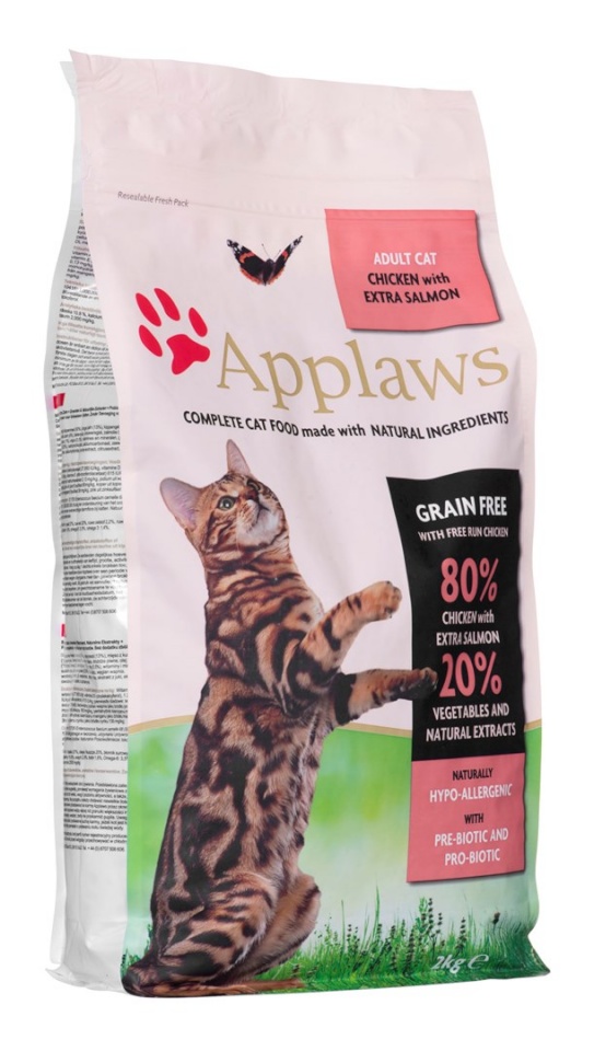 Applaws kuivtoit kassile CAT Adult Chicken with salmon 2kg