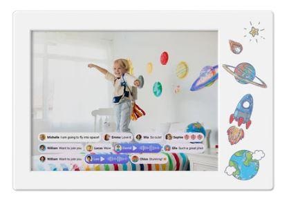 myFirst pildiraam Frame Doodle 9 valge