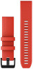 Garmin pulsikella rihmade komplekt QuickFit 22, punane silikoon