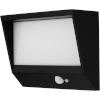 REV välivalgusti LED Solar Wandl.Lumus 110lm Alu schw.m.Bewegungsm.2022001300