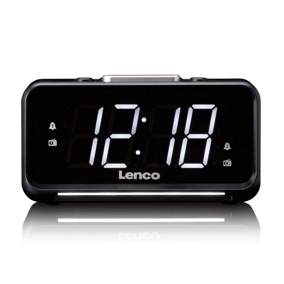 Lenco kellraadio CR-28BK must