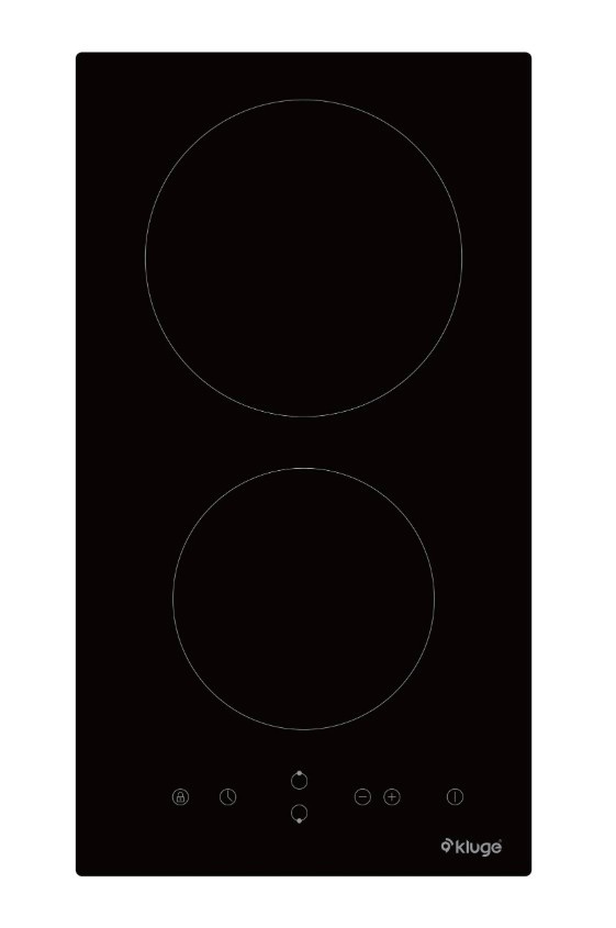 Kluge keraamiline pliidiplaat KPV3001B Glass Ceramic Hob, must