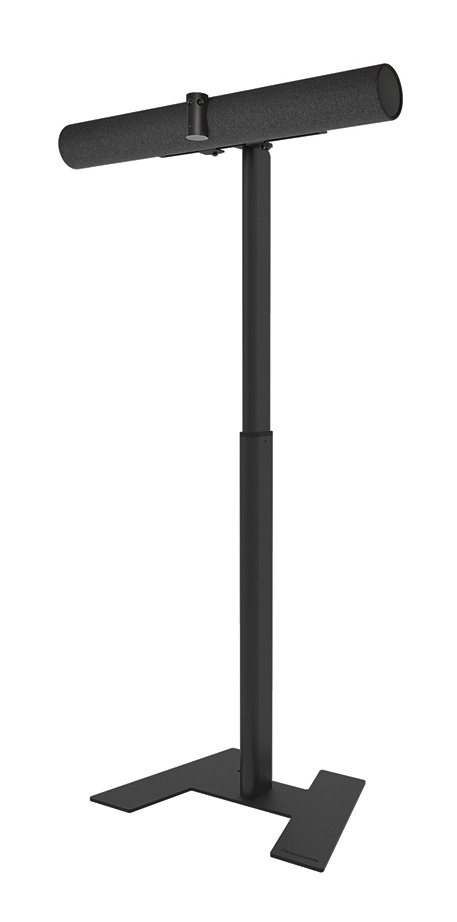 NeoMounts AV80-500BL Videobar põrandakinnitus Floor Stand - VESA - max 10 kg - universal, must |