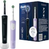 Braun elektriline hambahari Oral-B Vitality Pro D103 Duo Electric Toothbrush, must/lilla
