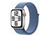 Apple Watch SE GPS + Cellular 40mm hõbedane Aluminium Case with Winter sinine Sport Loop Apple