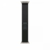 Apple kellarihm Watch Black Trail Loop 49 mm - M/L - Natural Titanium Finish