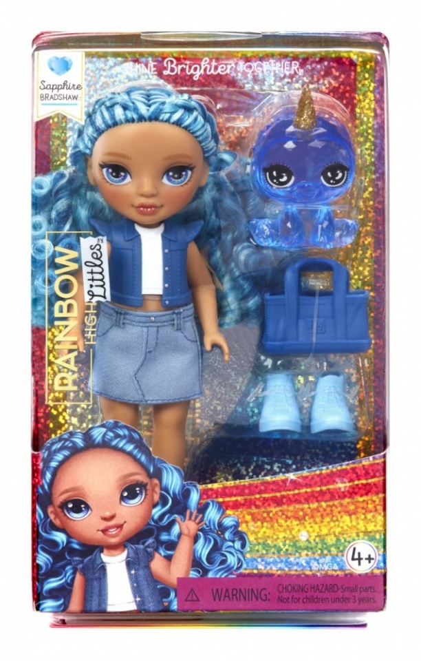 Mga mängunukk Doll Rainbow High Littles Sapphire
