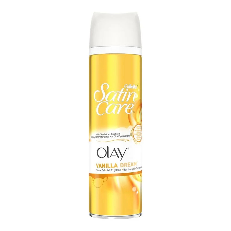 Gillette raseerimisgeel Satin Care Vanilla Olay, 200ml