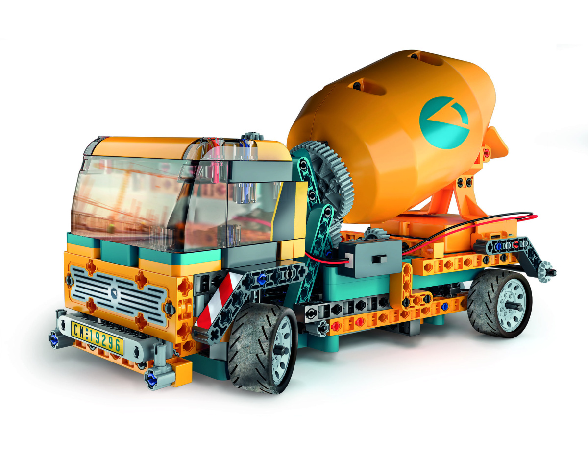 Clementoni Mechinics CLEMENTONI Mehaanikalabor - betoonisegisti, 75083BL