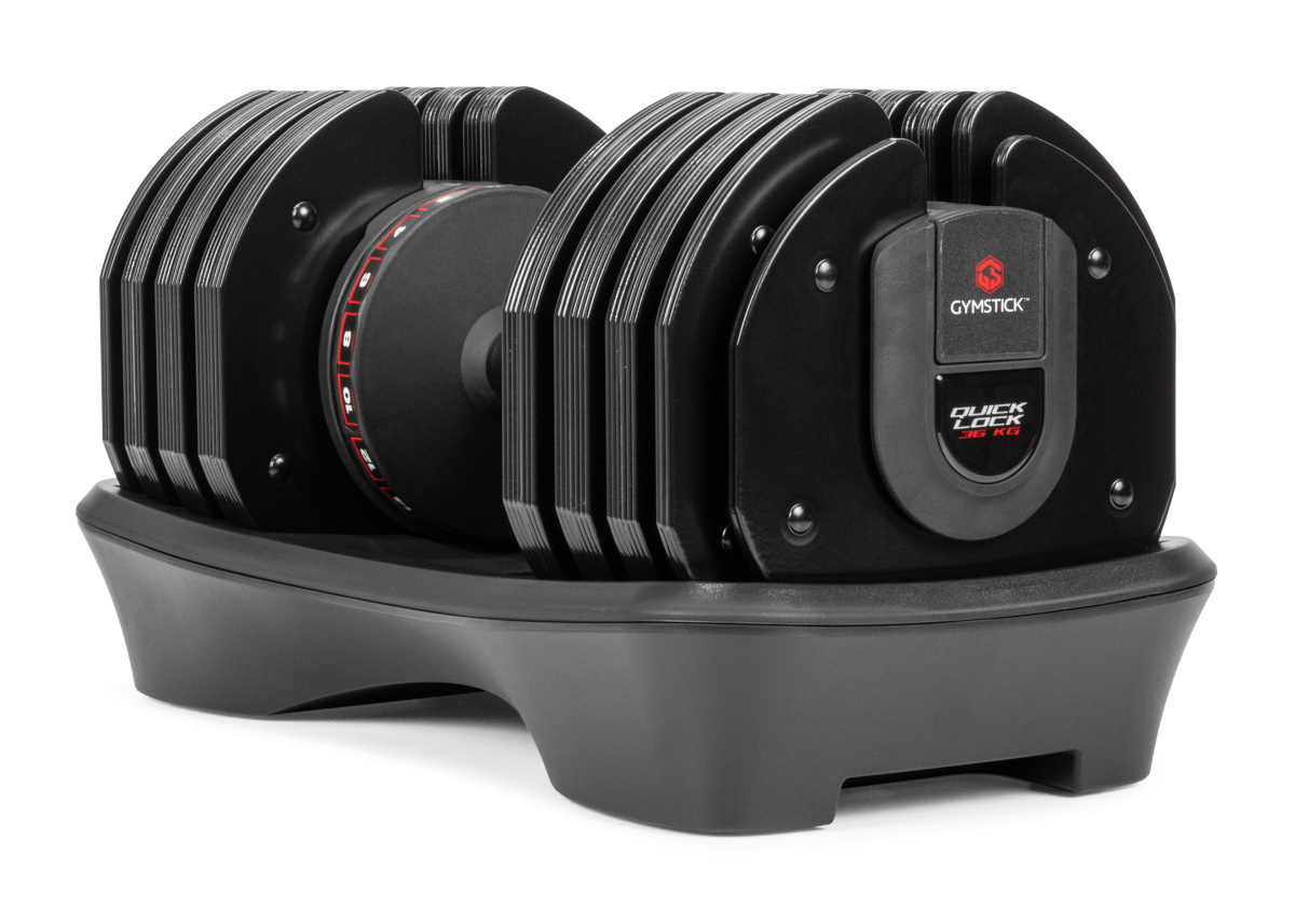 Gymstick hantlid kiirlukustusega reguleeritavad, 36 kg