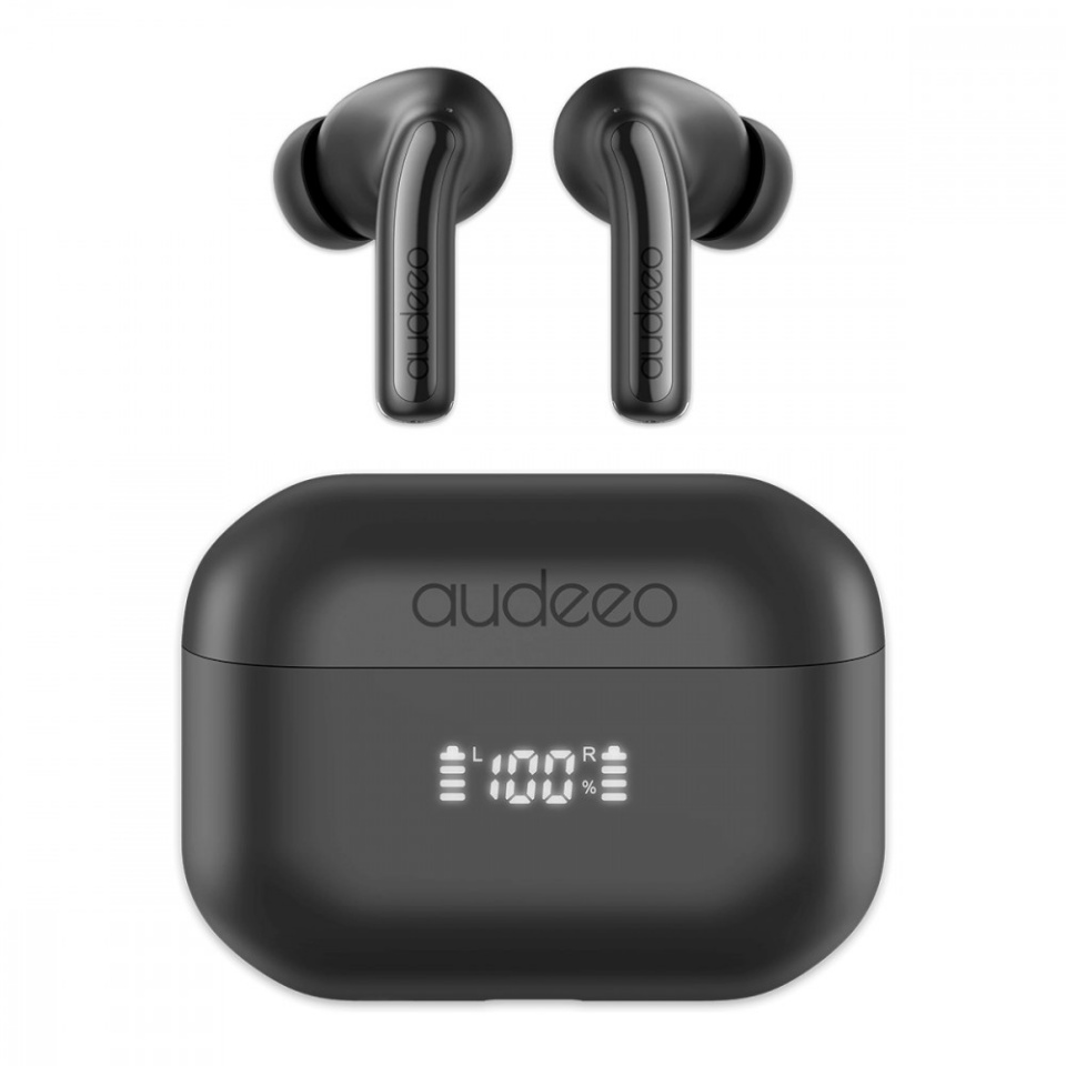 Audeeo kõrvaklapid Earphones TWS Novatune must