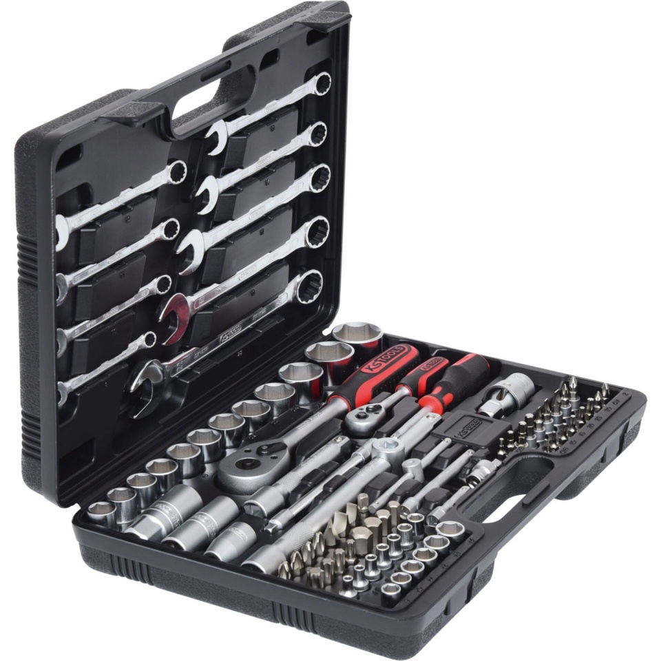 KS Tools tööriistakomplekt 1/4 +1/2 Socket Wrench-Set 82-osaline 911.0682