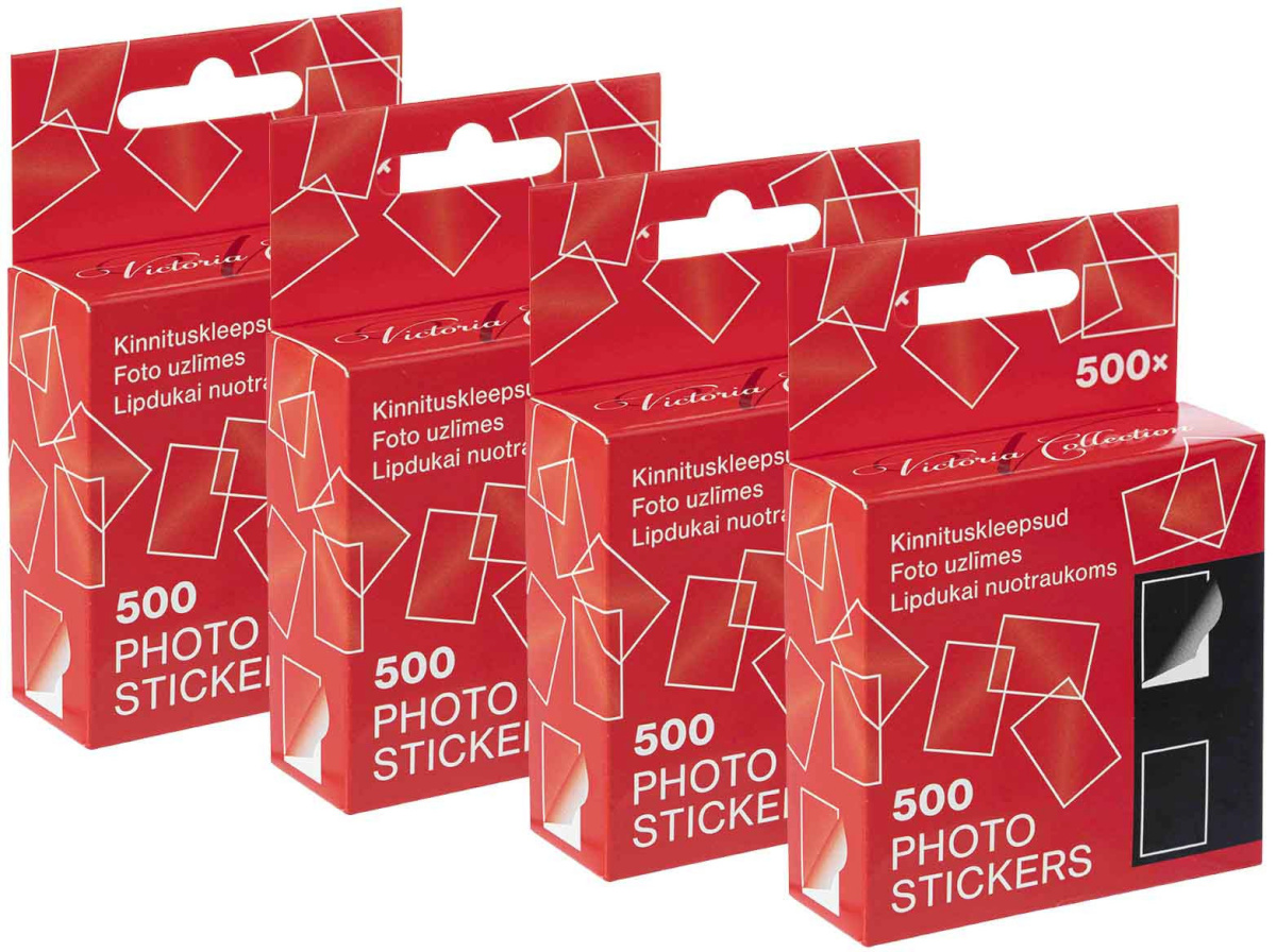 Victoria Collection fotokleepsud 500tk x4