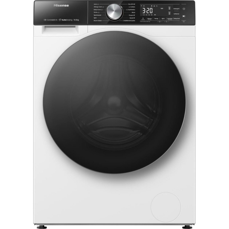 Hisense pesumasin WF5S1045BW 59,5cm 1400rpm 10,5kg