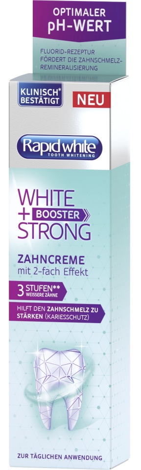 Rapid White valgendav hambapasta Strong Boost, 75ml