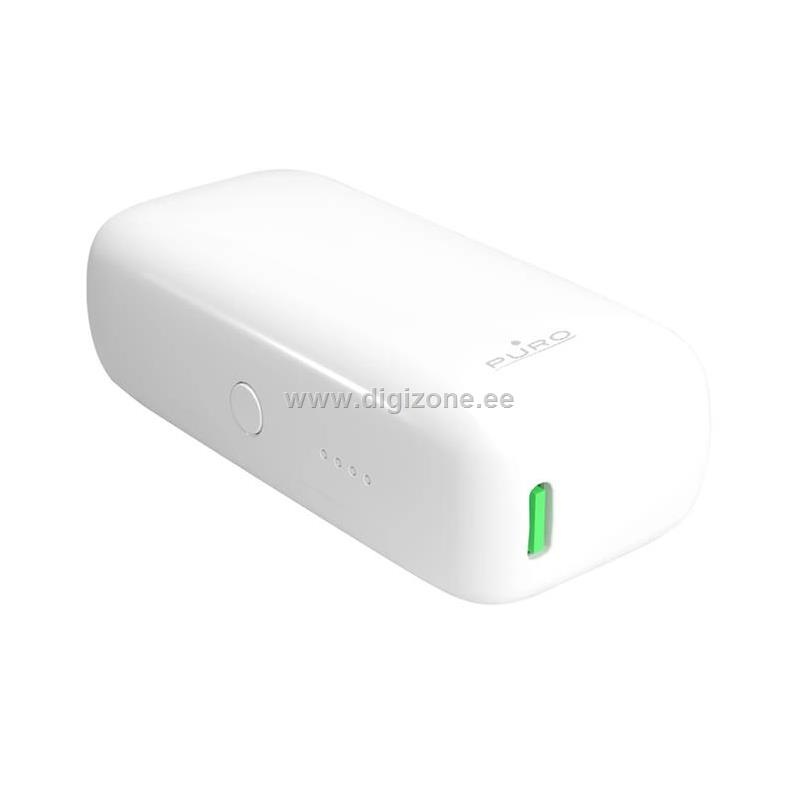 Puro akupank 5000mAh 20W, valge