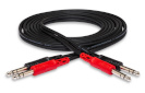 Hosa CSS-201 stereoühendus balansseeritud 2x TRS - 2x TRS, 1 m