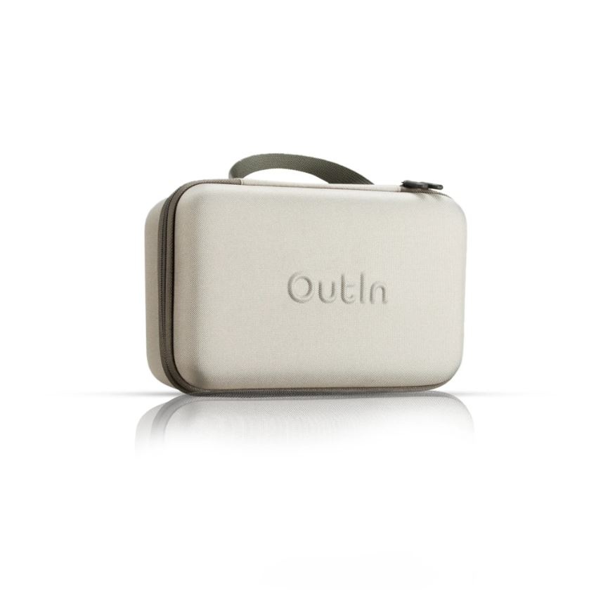 OUTIN NANO protective case, pearl valge