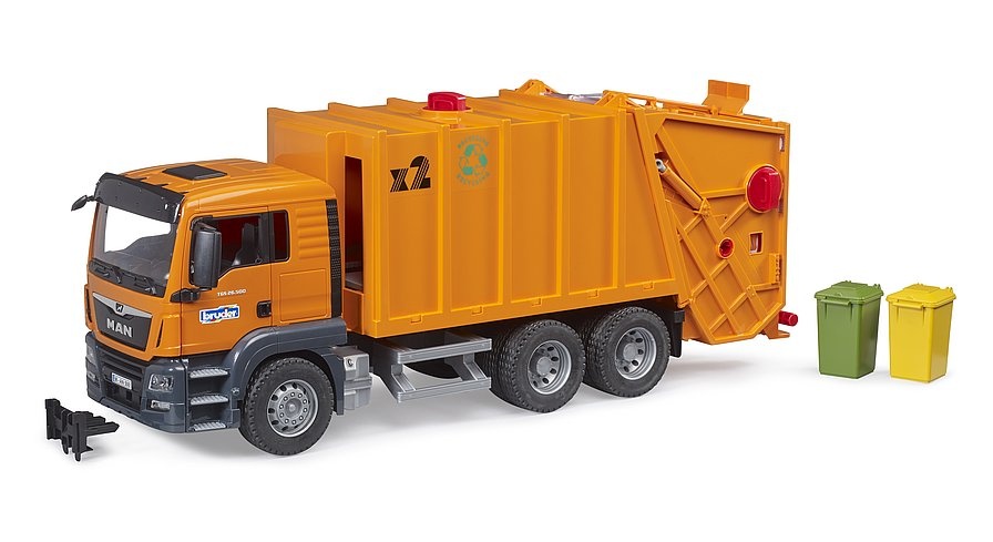 Bruder 1:16 MAN TGS prügiauto, 03760