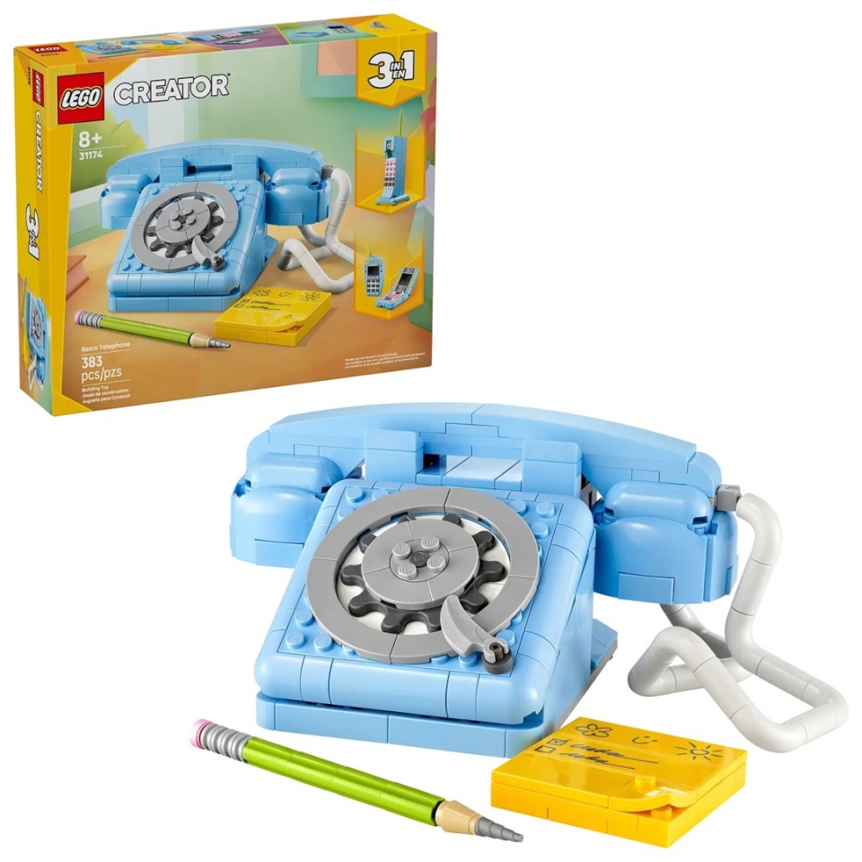 Lego klotsid CREATOR 3 IN 1 31174 Retro Telephone