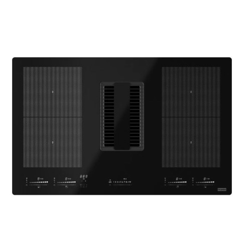 Franke õhupuhastajaga pliidiplaat Franke Mythos 2gether Glass FMY 839 HE 2.0, 4 x induktsioon, 83 cm, 620 m3/h, must