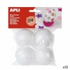 Apli Materjalid käsitööks Ø 50 mm Kula valge 15tk