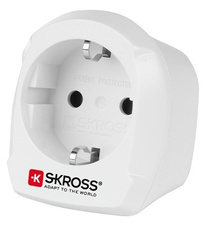 SKROSS reisiadapter EUR -> UK, maandatud