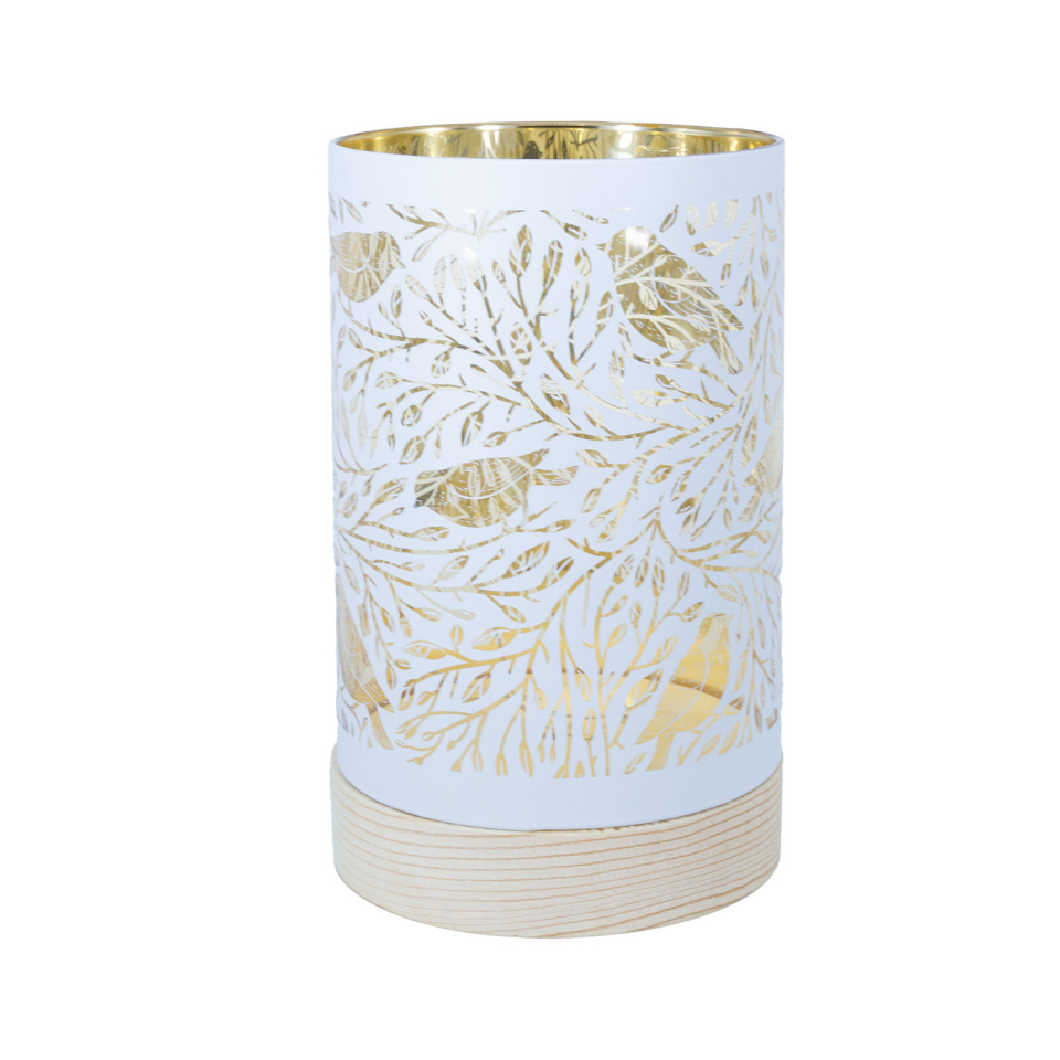 H4Y LED-küünal Wings Birdie, 9,5x15cm valge