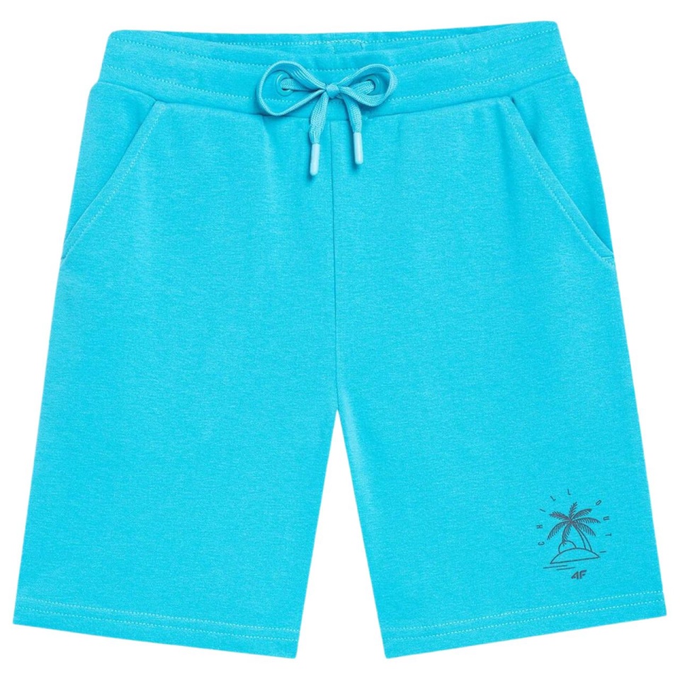 Lühikesed püksid Dla Chłopca 4F M047 türkiis 4FJSS23TSHOM047 35S 158cm