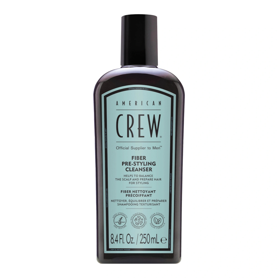 American Crew šampoon Fiber Pre-Styling Cleanser 250ml, meestele