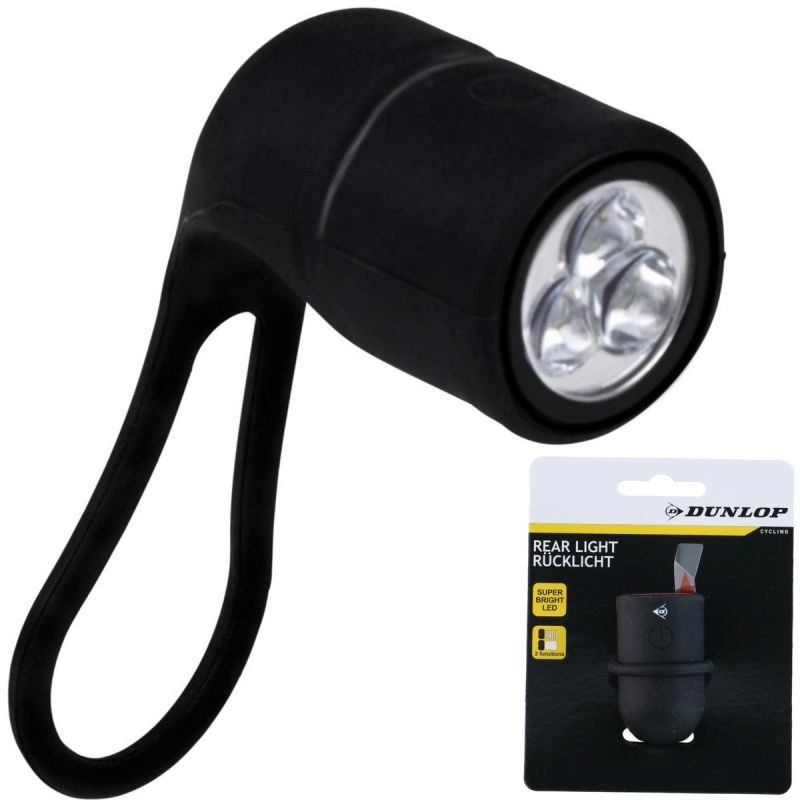 Dunlop rattatuli Silicone Rear Bike Lamp