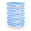 Tefal toidukarp MasterSeal MealPrep Storage Container Set, 5x 0,8L, sinine