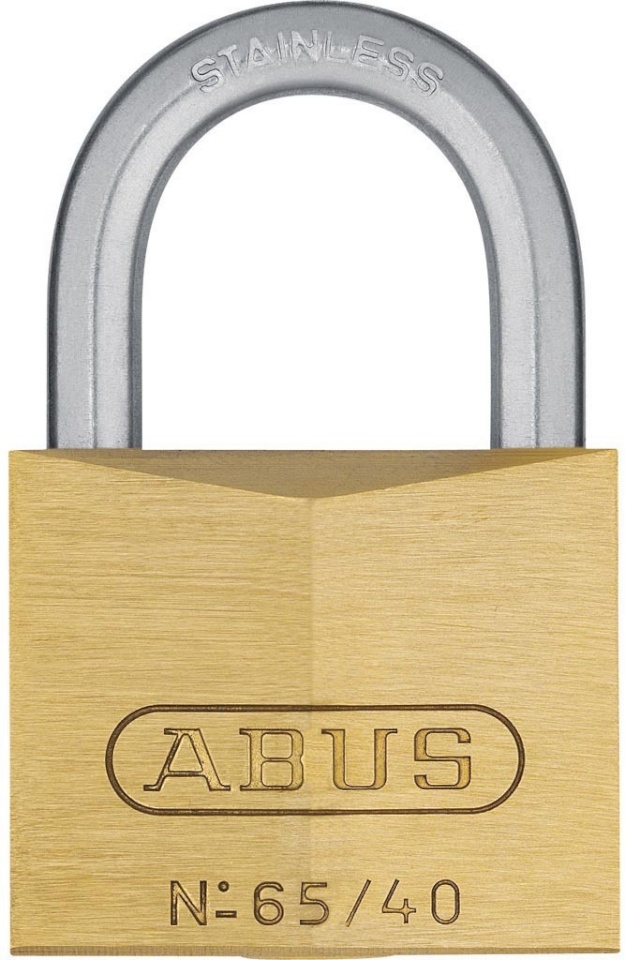ABUS tabalukk 65IB/40, klass 1, 22 mm