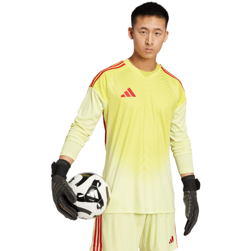Adidas Teamwear T-särk Bramkarska meestele Tiro 25 Competition Goalkeeper Long Sleeve kollane JN2018 suurus L